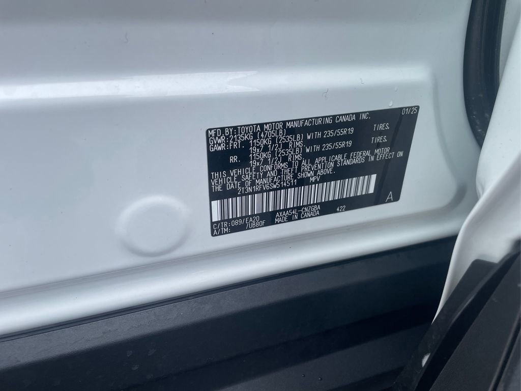Used 2025 Toyota RAV4 Limited w/ Weather Package image 10