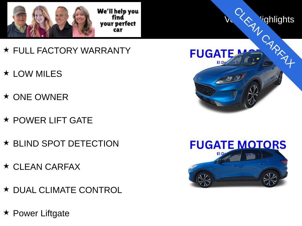 Used 2021 Ford Escape SE w/ SE Sport Appearance Package image 10