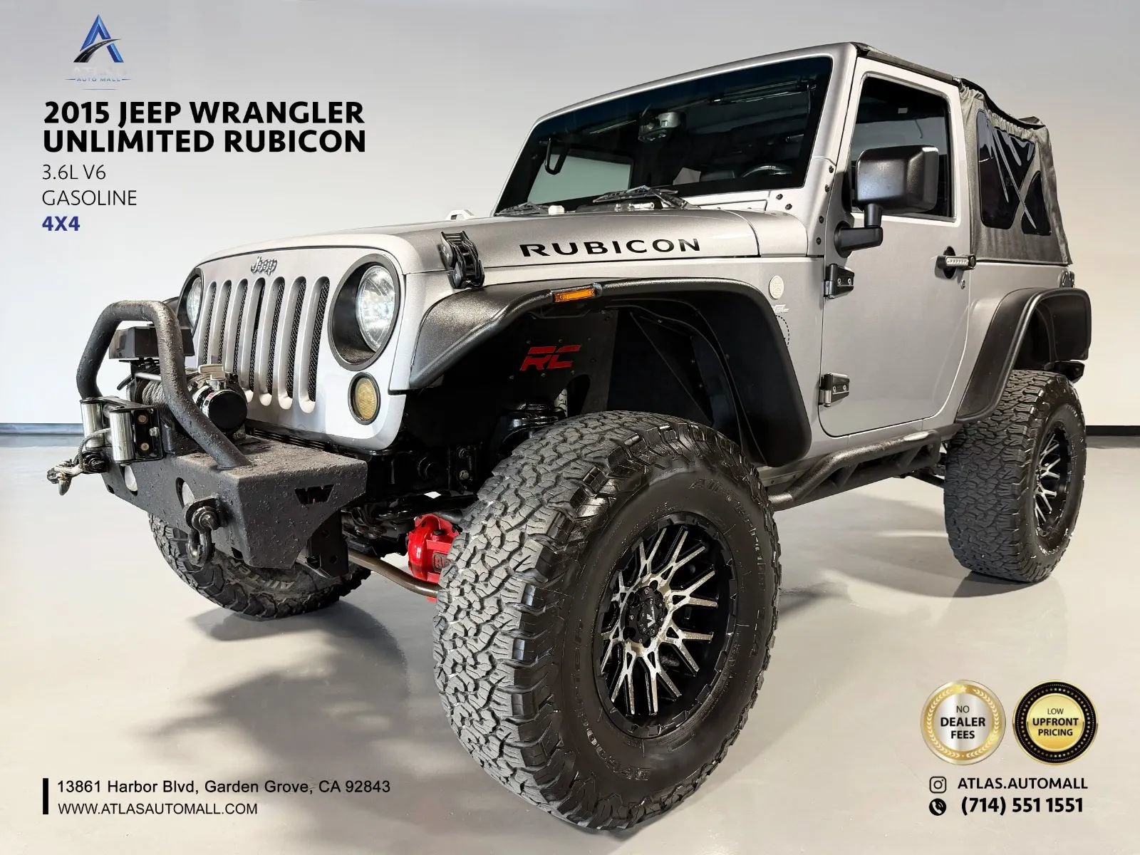 Used 2015 Jeep Wrangler Rubicon w/ Power Convenience Group