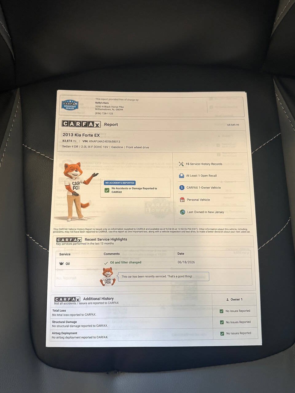 Used 2013 Kia Forte EX w/ Premium Pkg FWD image 23