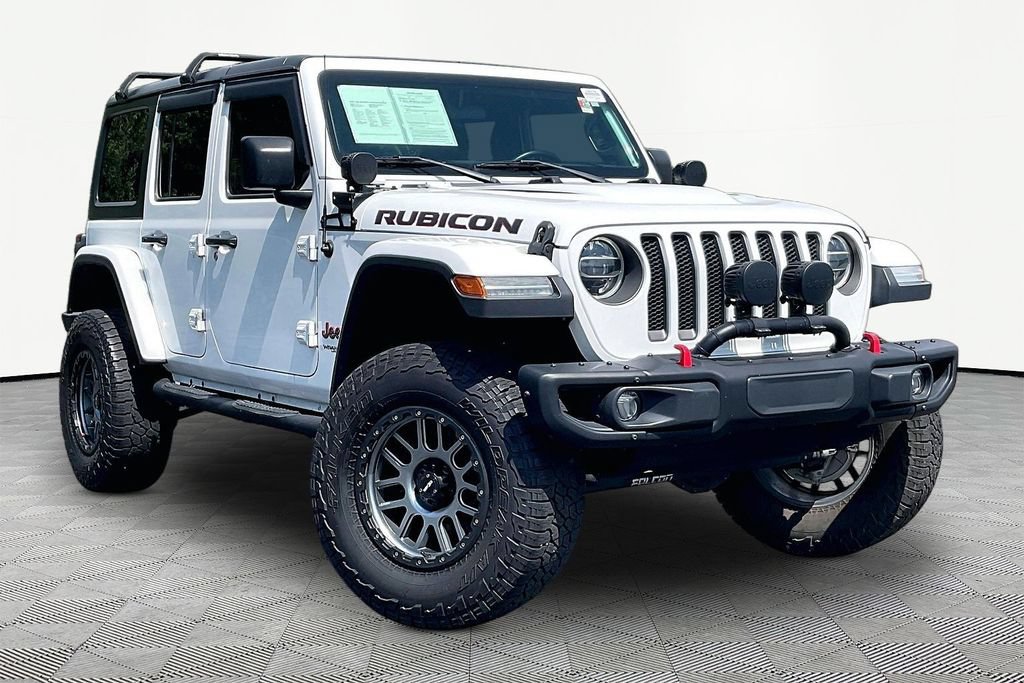 Used 2019 Jeep Wrangler Unlimited Rubicon w/ LED Lighting Group AWD/4WD image 3