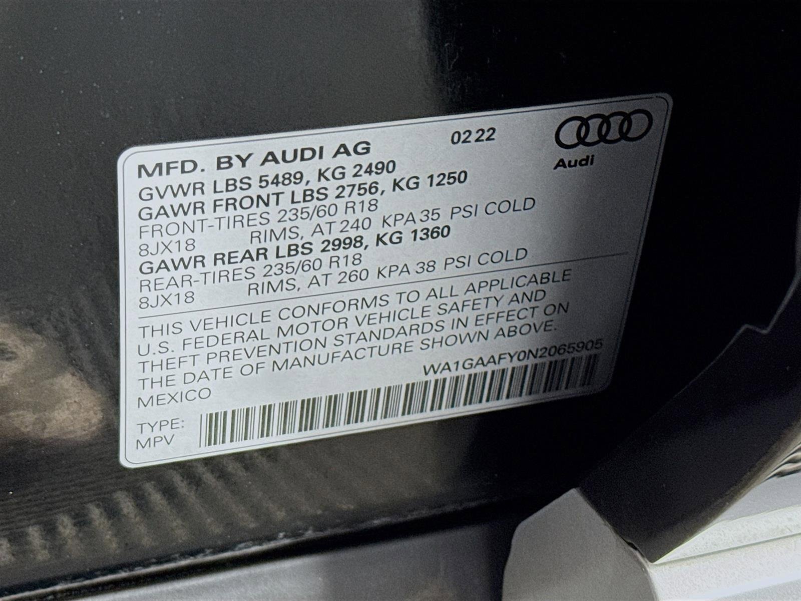 Used 2022 Audi Q5 2.0T Premium image 33