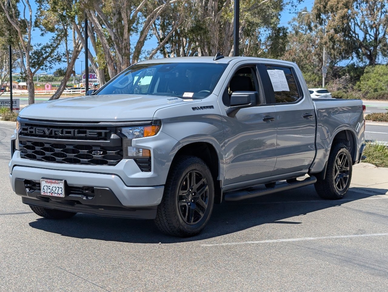 Used 2024 Chevrolet Silverado 1500 Custom w/ Turbomax Blackout Package image 11