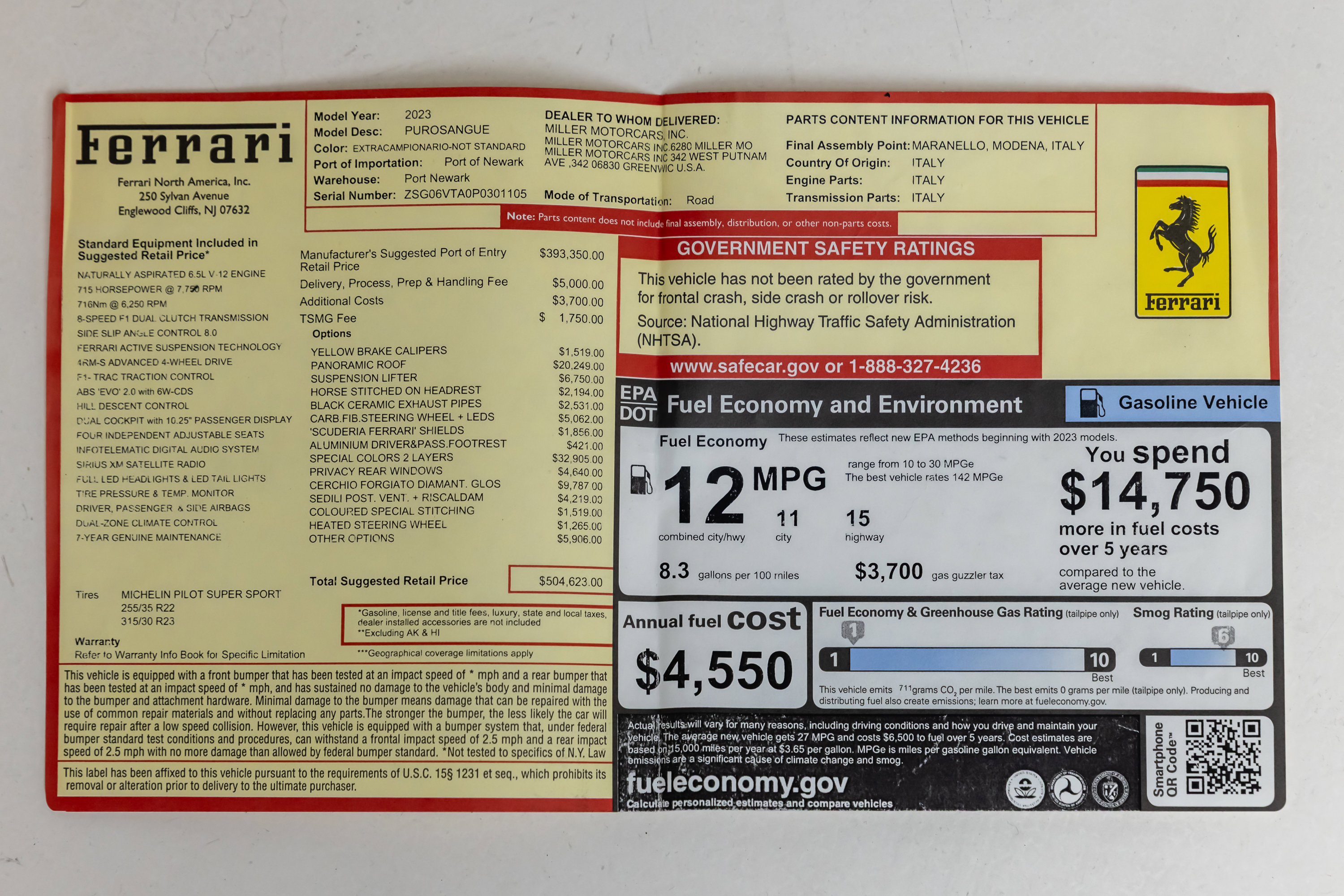 Certified 2023 Ferrari Purosangue image 25