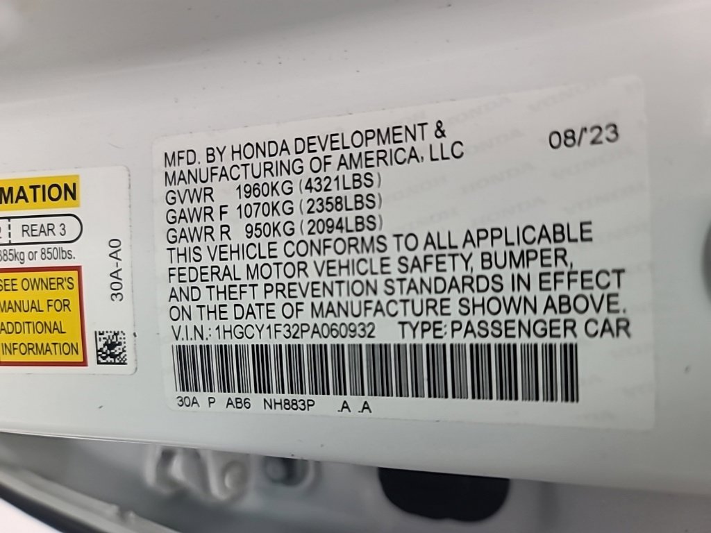 Used 2023 Honda Accord EX image 39