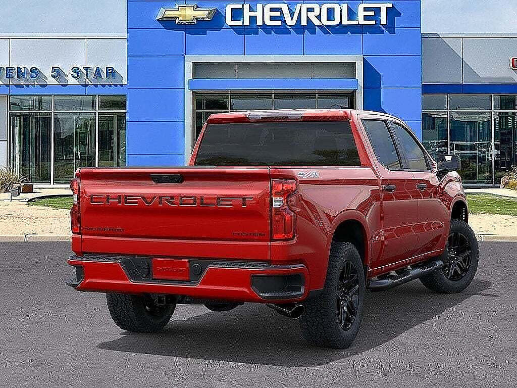 New 2026 Chevrolet Silverado 1500 Custom w/ Turbomax Blackout Package AWD/4WD image 4