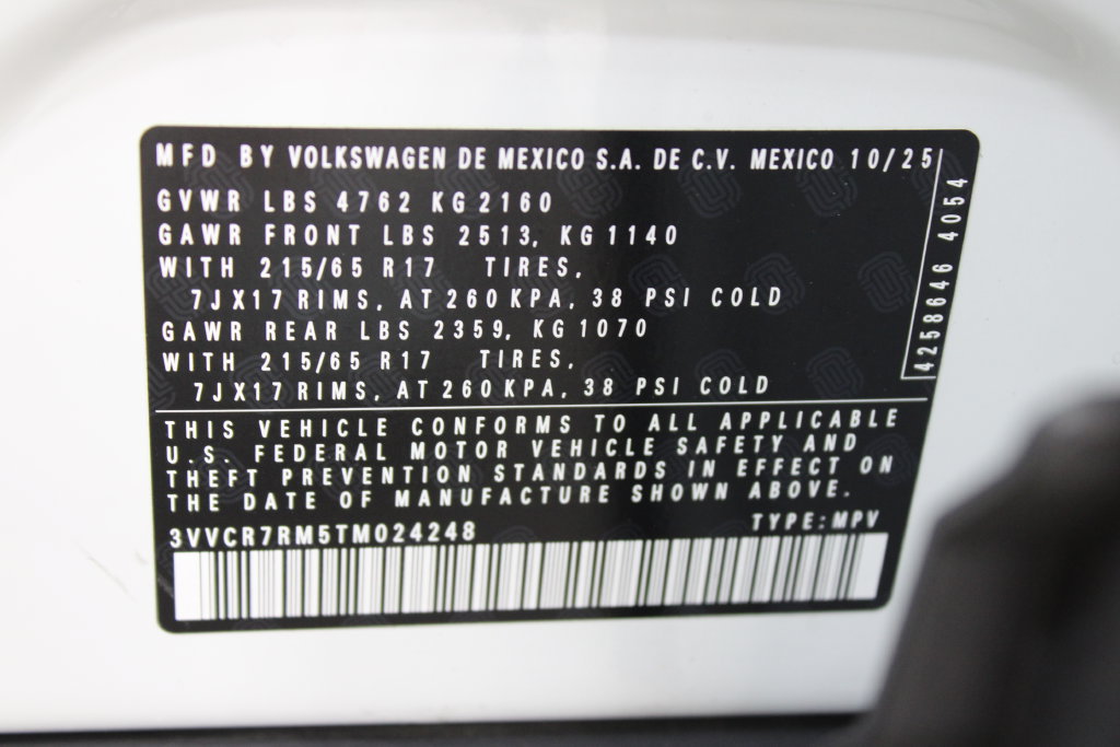 Used 2026 Volkswagen Tiguan S FWD image 27