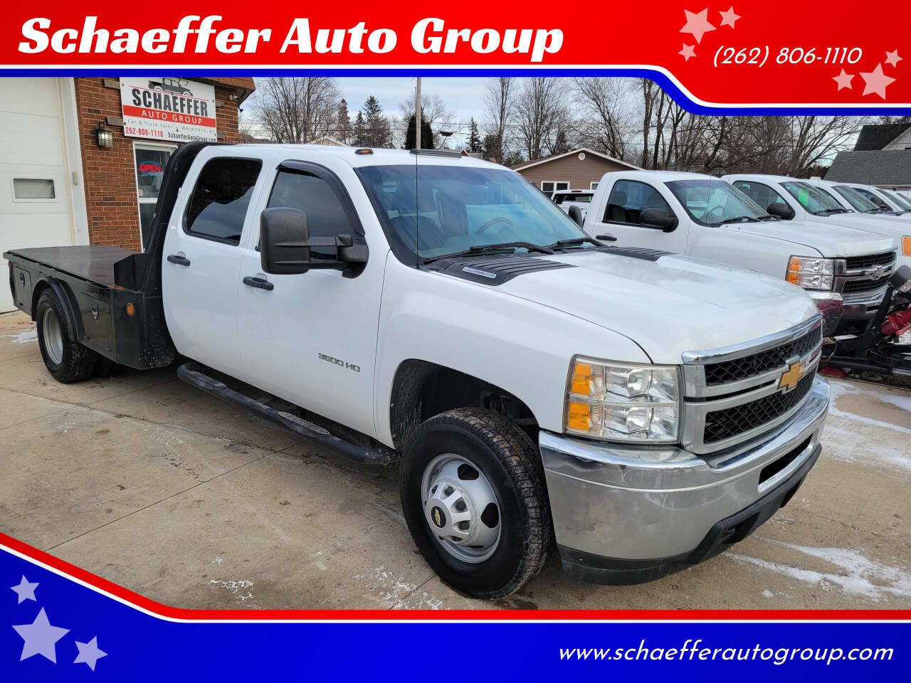 Used 2013 Chevrolet Silverado 3500 W/T w/ Skid Plate Package
