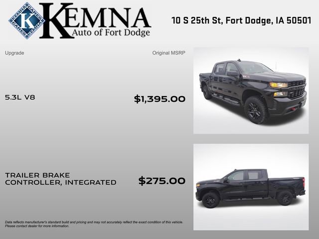 Used 2021 Chevrolet Silverado 1500 Custom Trail Boss image 4