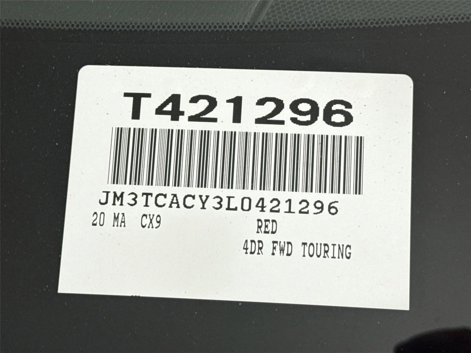 Used 2020 MAZDA CX-9 Touring image 48