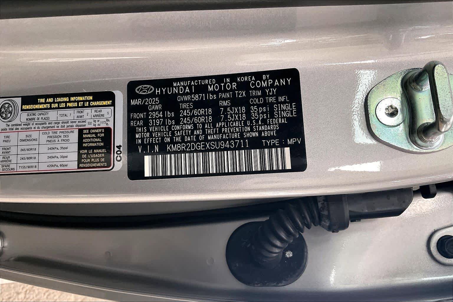 Used 2025 Hyundai Palisade SEL AWD/4WD image 34