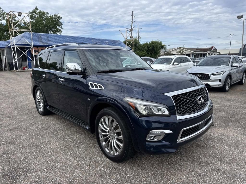 Used 2017 INFINITI QX80 2WD w/ Deluxe Technology Package image 1
