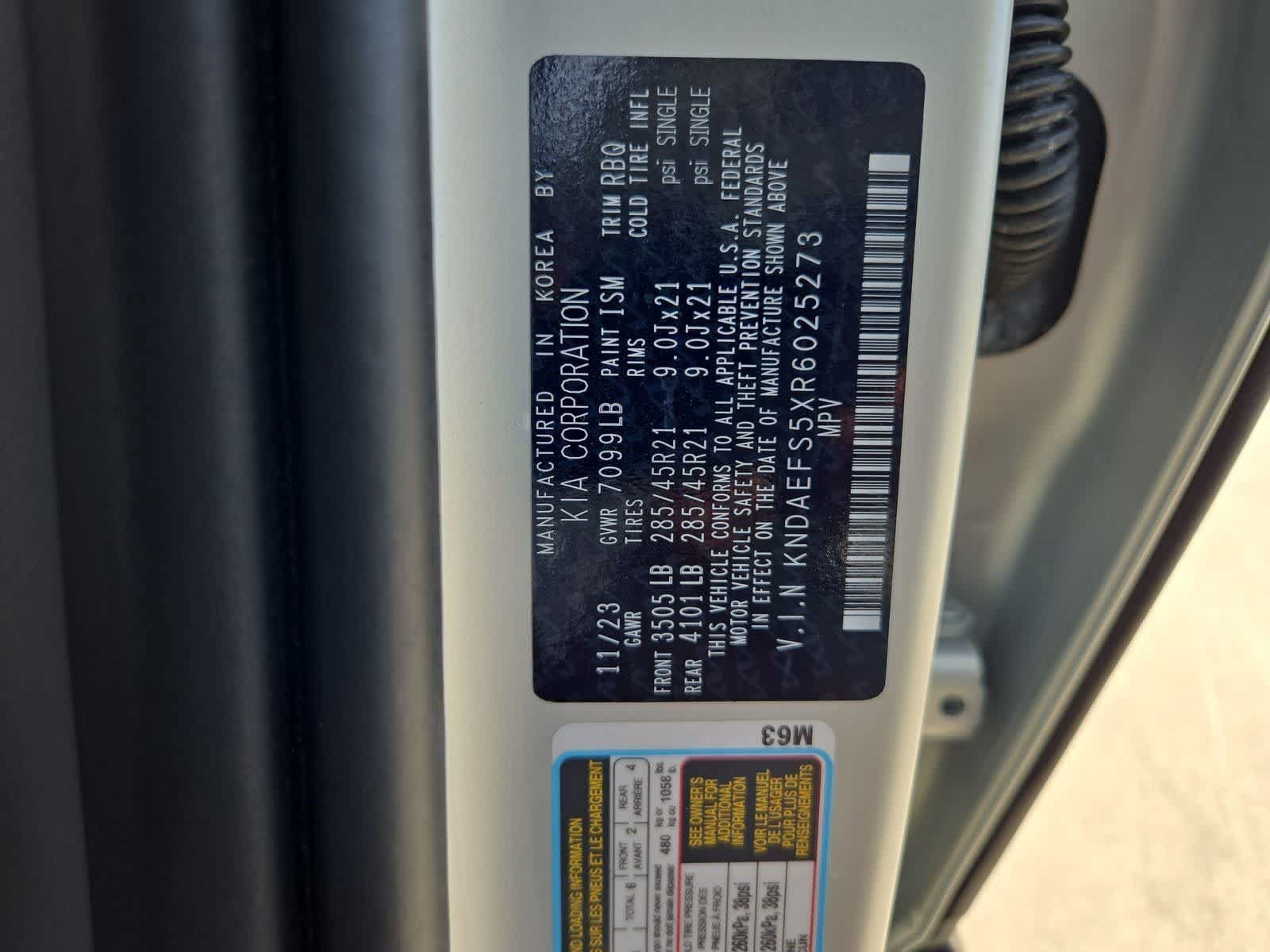 Certified 2024 Kia EV9 GT-Line AWD/4WD image 36