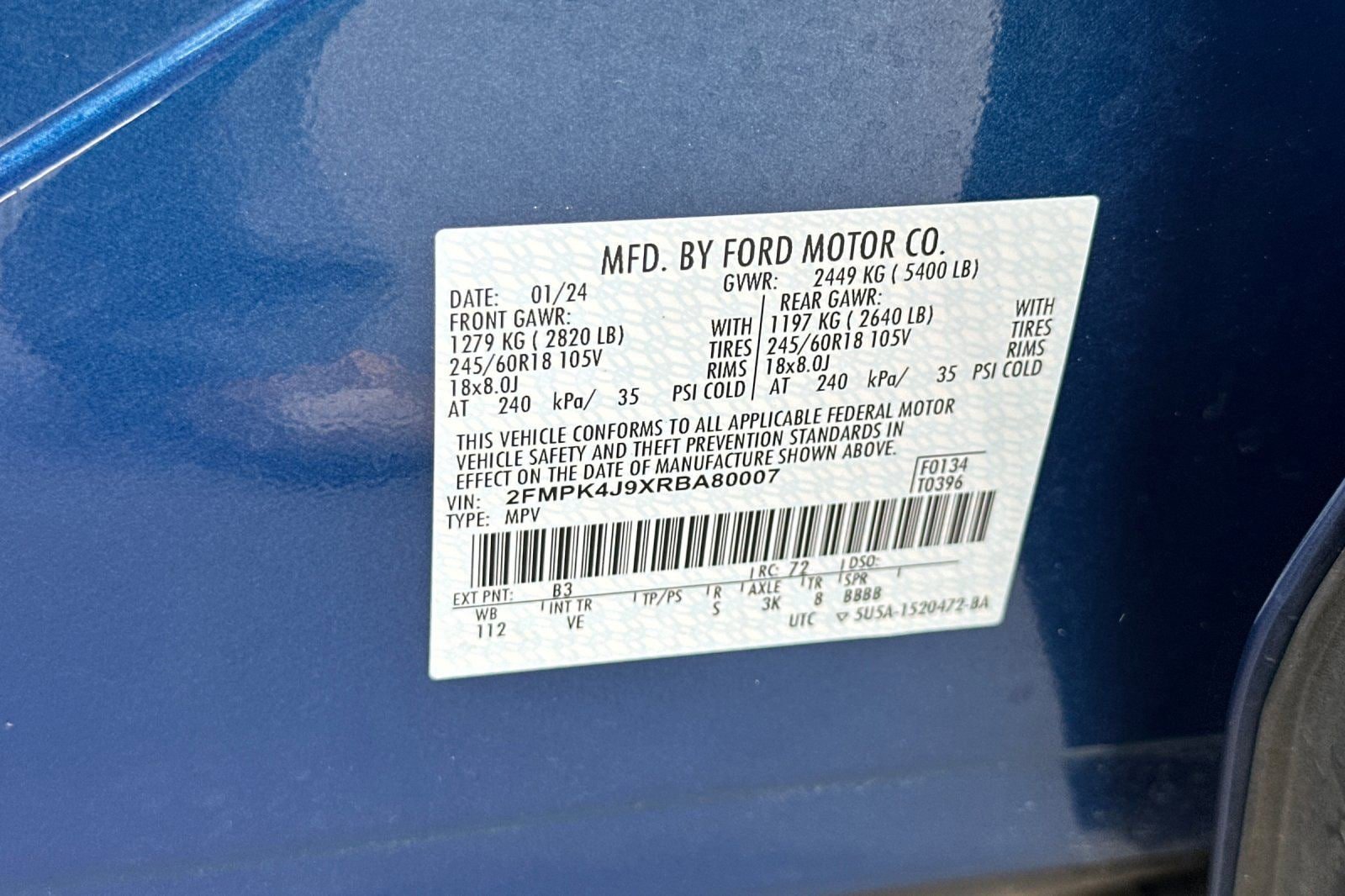 Certified 2024 Ford Edge SEL image 31