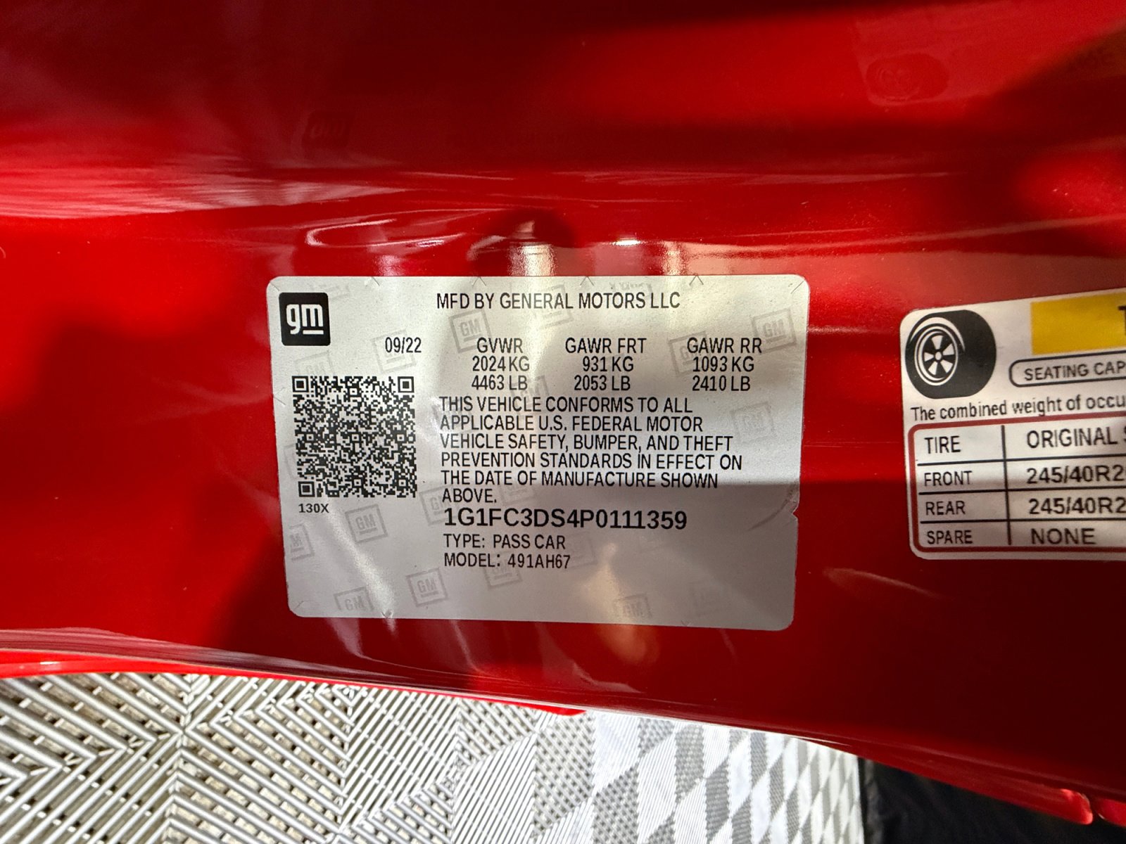 Used 2023 Chevrolet Camaro LT w/ RS Package RWD image 25