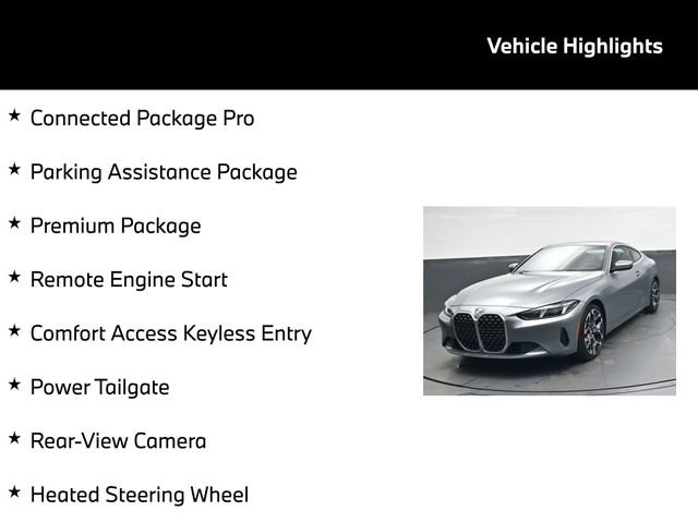 Used 2025 BMW 430i xDrive Coupe w/ Premium Package image 5