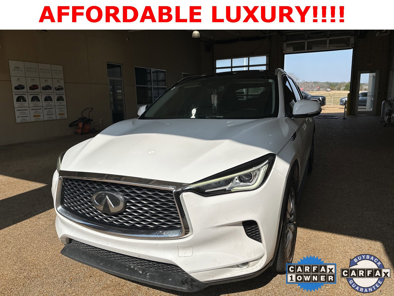 Certified 2021 INFINITI QX50 Luxe image 4