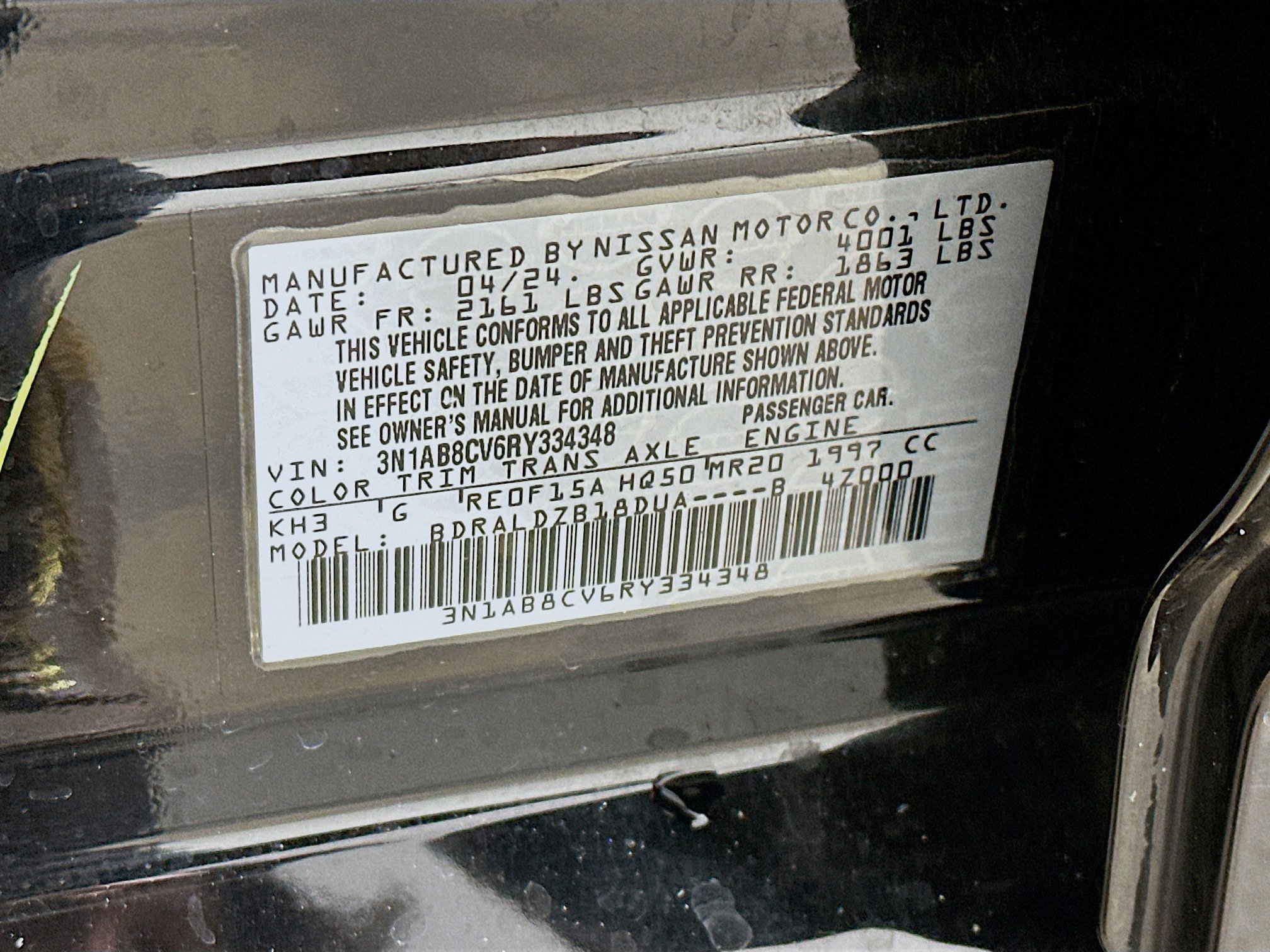 Used 2024 Nissan Sentra SV image 12