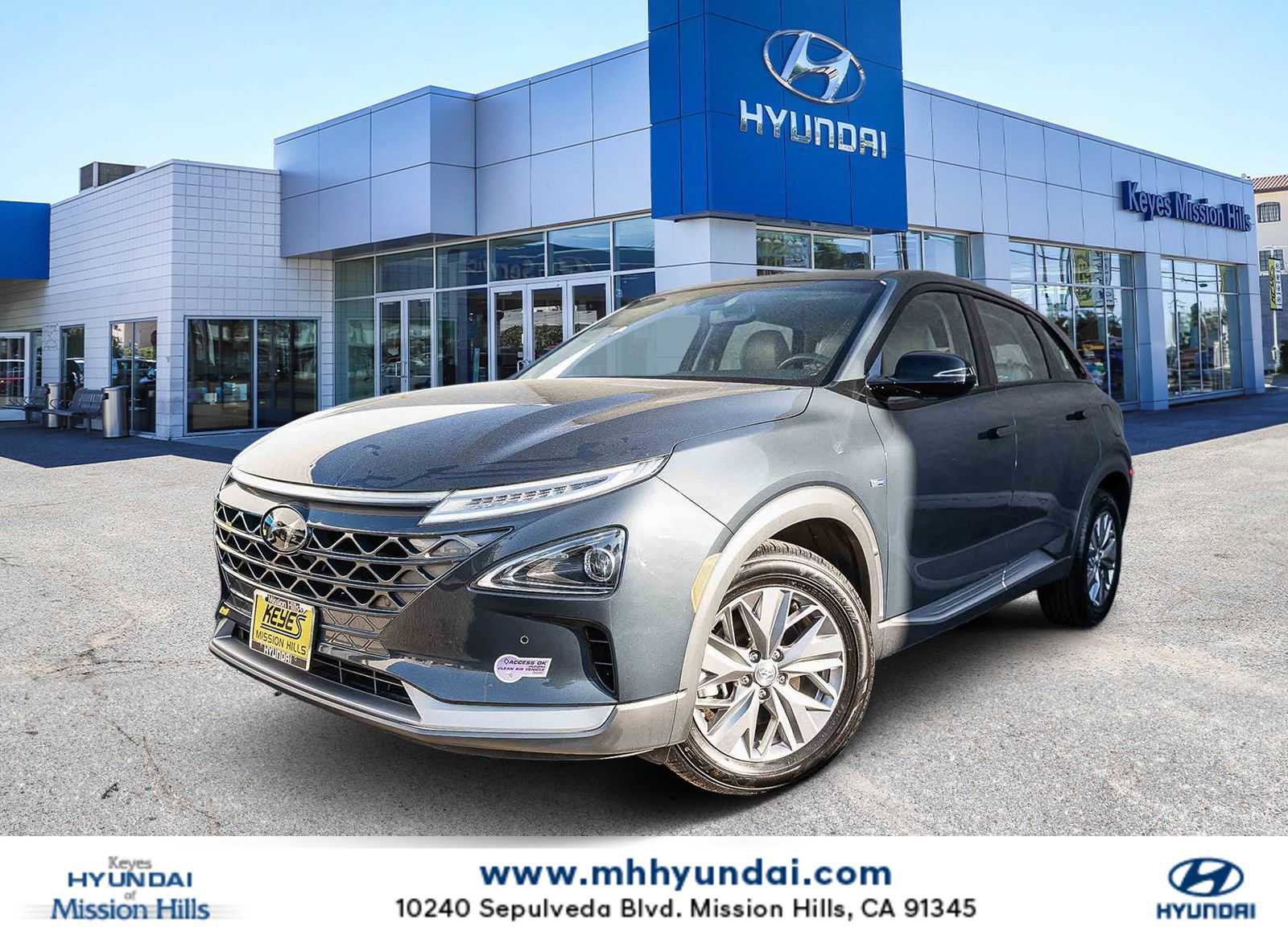 Used 2019 Hyundai Nexo Blue image 1