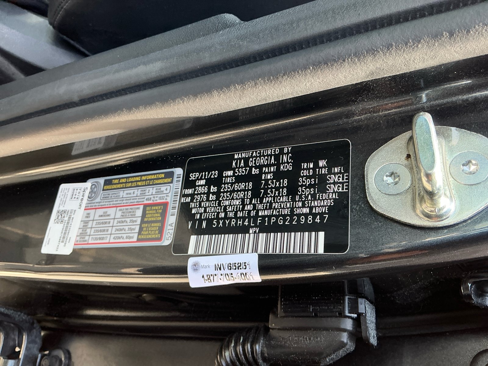 Used 2023 Kia Sorento EX FWD image 27