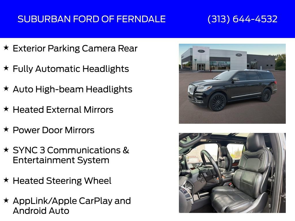 Used 2019 Lincoln Navigator L Reserve AWD/4WD image 13