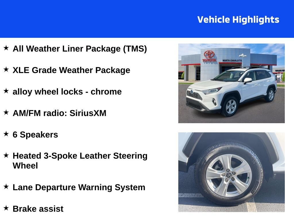 Used 2021 Toyota RAV4 XLE w/ XLE Grade Weather Package AWD/4WD image 4