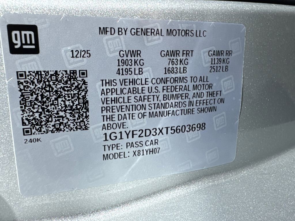 New 2026 Chevrolet Corvette Z06 RWD image 29