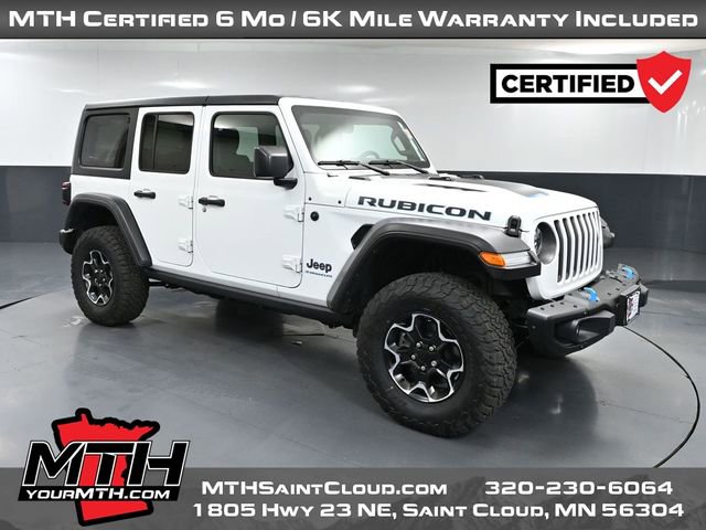 Used 2023 Jeep Wrangler Unlimited Rubicon 4xe w/ Steel Bumper Group