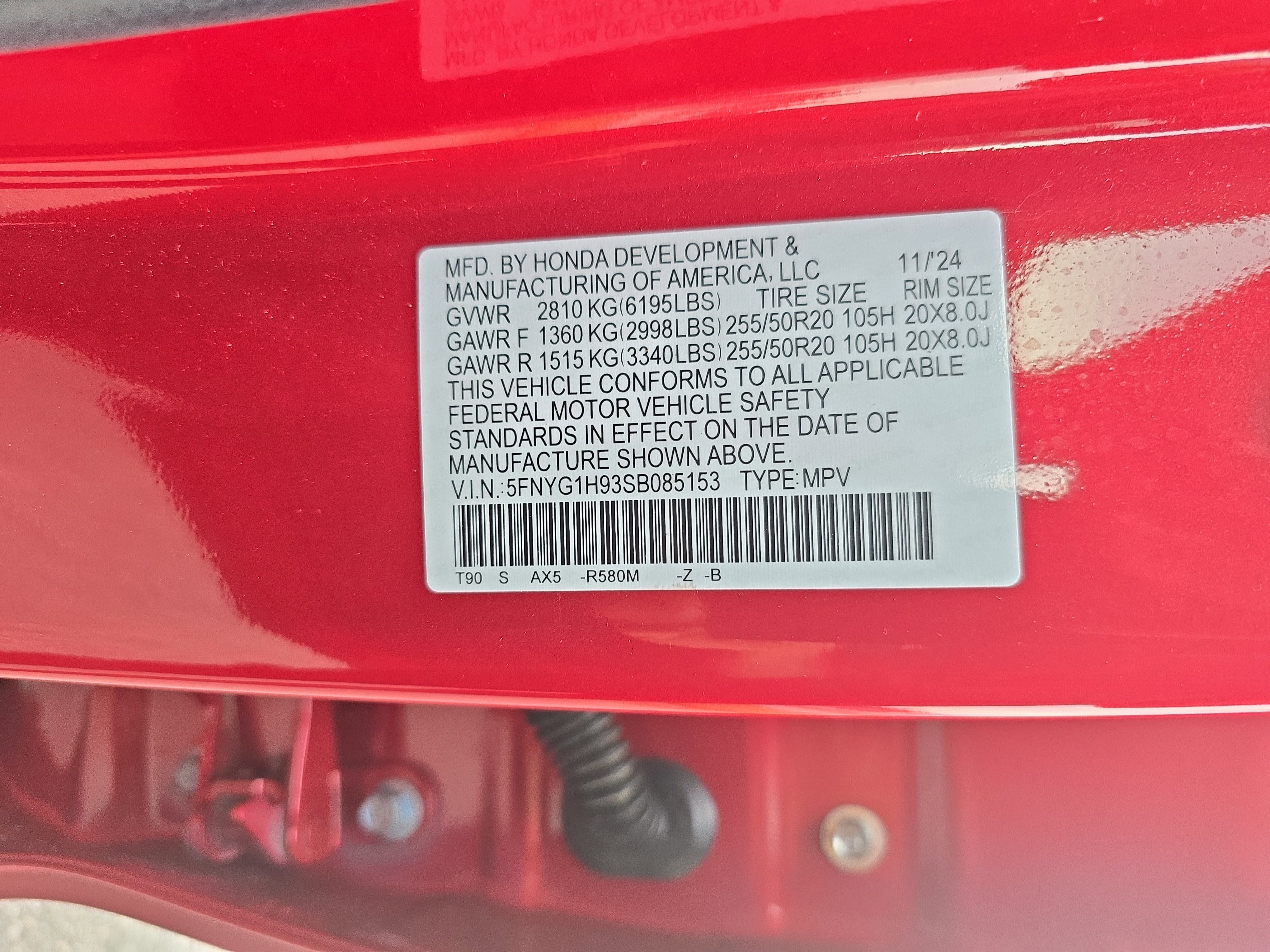 Used 2025 Honda Pilot Black Edition image 32