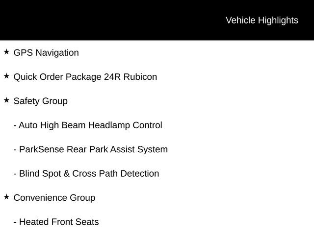 Used 2024 Jeep Gladiator Rubicon w/ Technology Group image 11