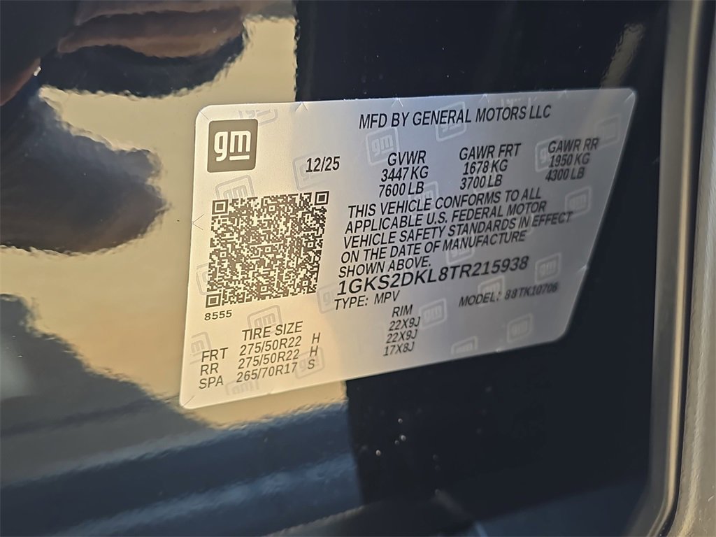 New 2026 GMC Yukon Denali w/ Sun & Power Step Package image 36