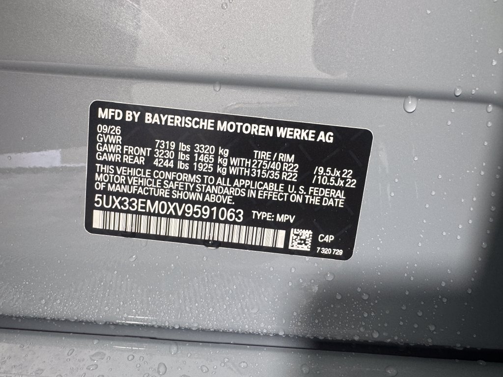 New 2027 BMW X7 M60i AWD/4WD image 23