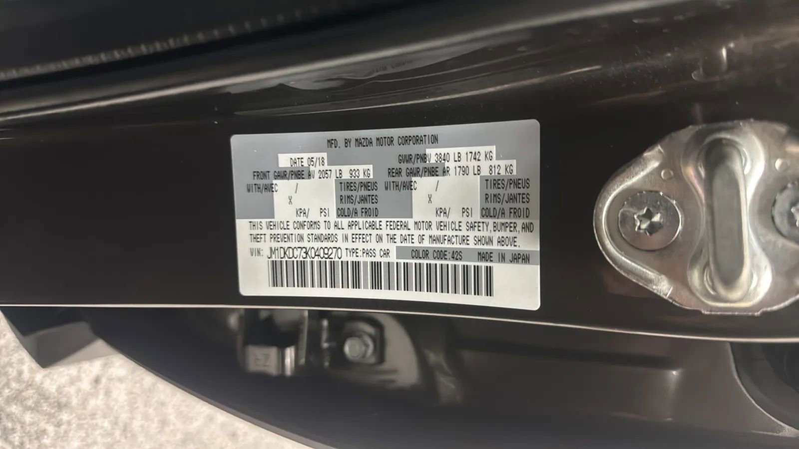 Used 2019 MAZDA CX-3 Touring w/ Preferred Equipment Package FWD image 29