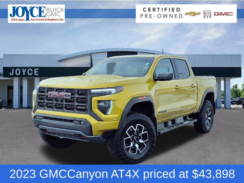Certified 2023 GMC Canyon AT4X