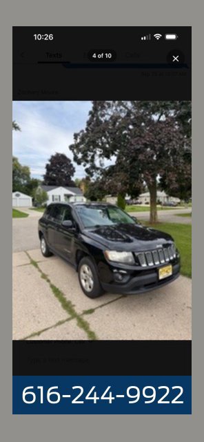 Used 2016 Jeep Compass Latitude FWD image 1