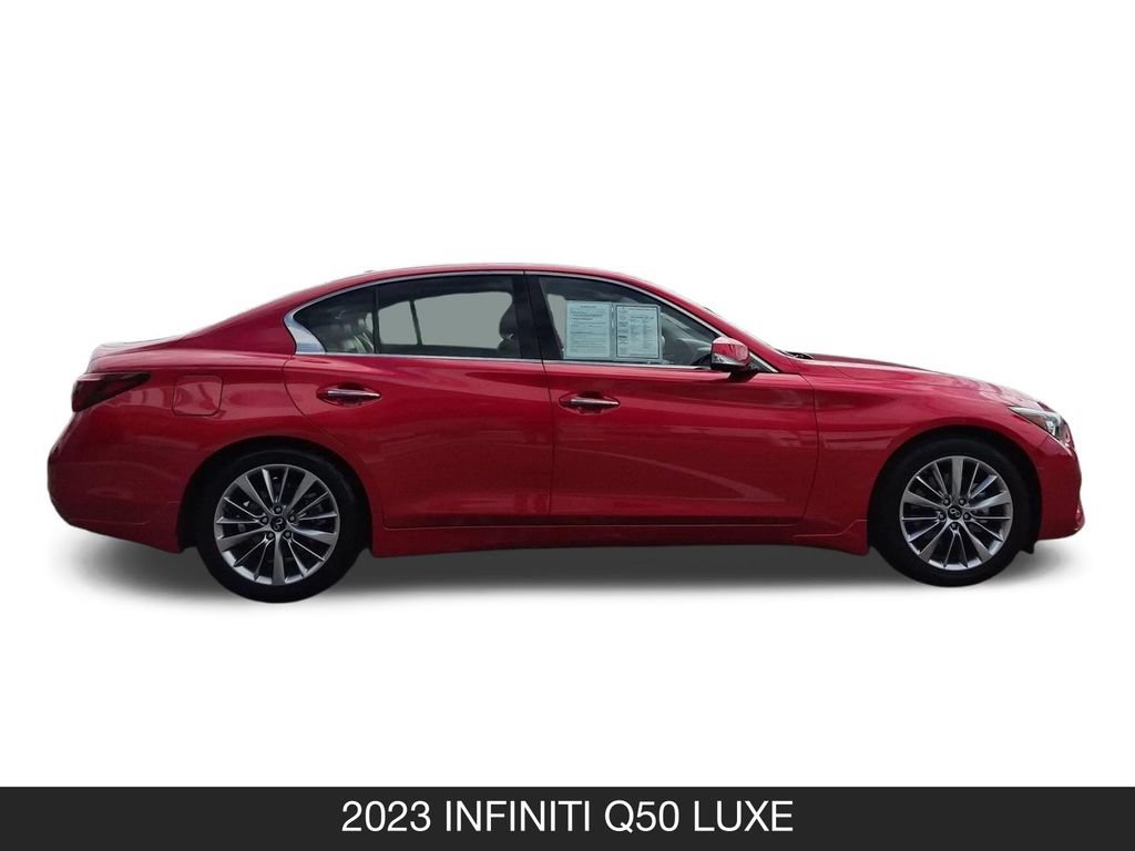 Used 2023 INFINITI Q50 Luxe w/ Cargo Package RWD image 6