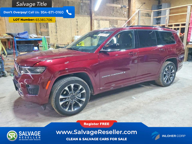 Used 2025 Jeep Grand Cherokee L Overland w/ Luxury Tech Group IV AWD/4WD image 1