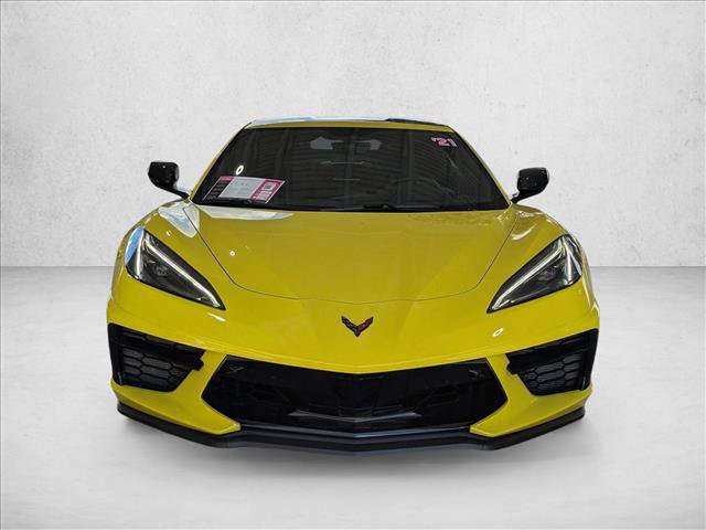 Used 2021 Chevrolet Corvette Stingray Preferred Cpe w/ Z51 Performance Package RWD image 2