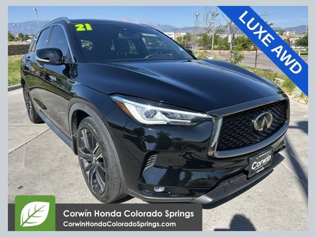 Used 2021 INFINITI QX50 Luxe w/ Appearance Package