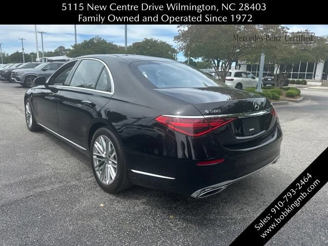 Certified 2022 Mercedes-Benz S 580 4MATIC Sedan image 4