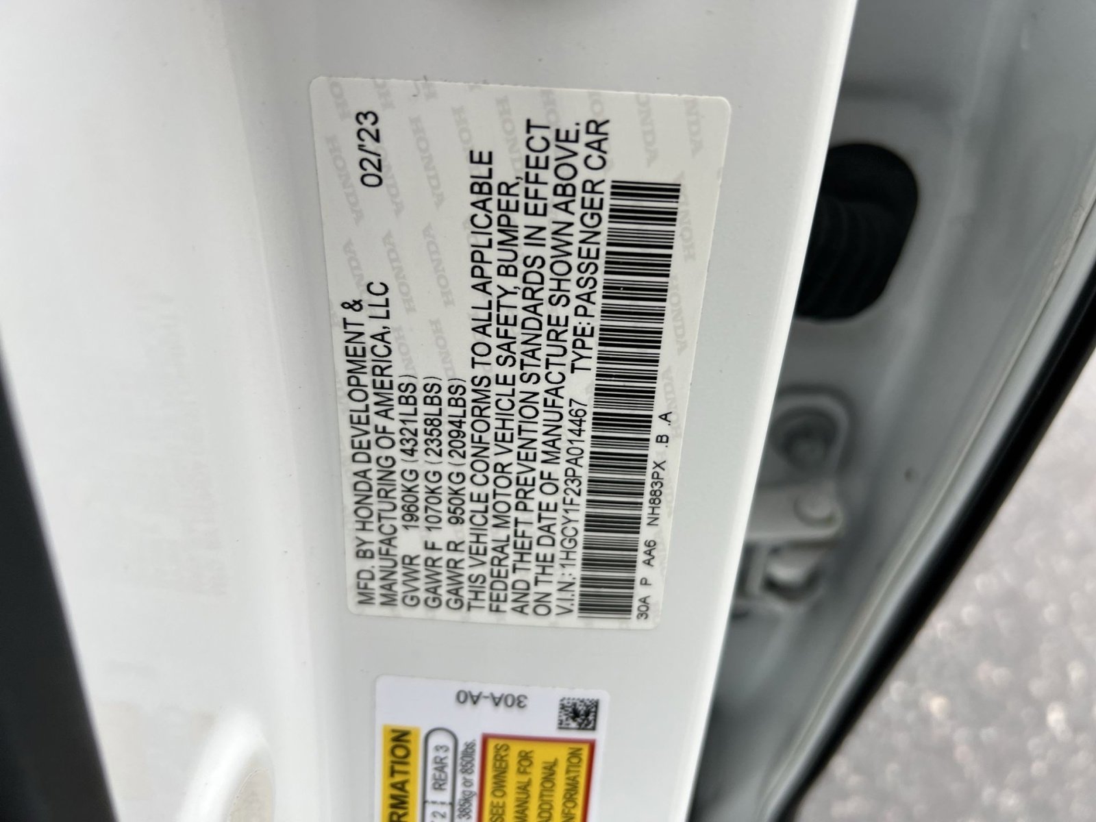 Used 2023 Honda Accord LX image 26