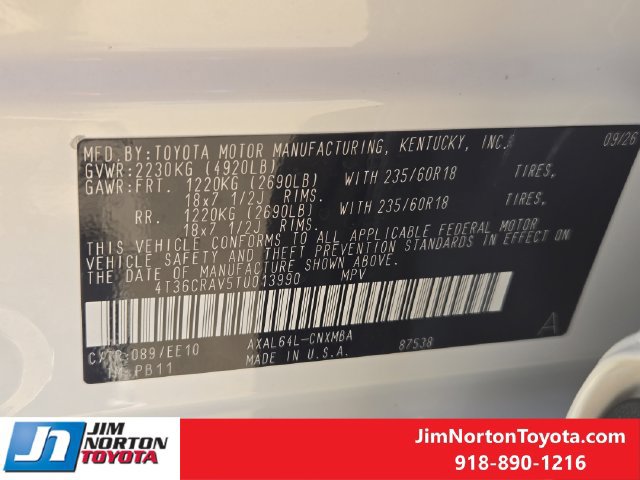New 2026 Toyota RAV4 XLE Premium w/ Panoramic Sun Roof Package AWD/4WD image 25