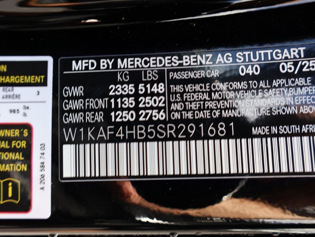 Certified 2025 Mercedes-Benz C 300 4MATIC Sedan image 40