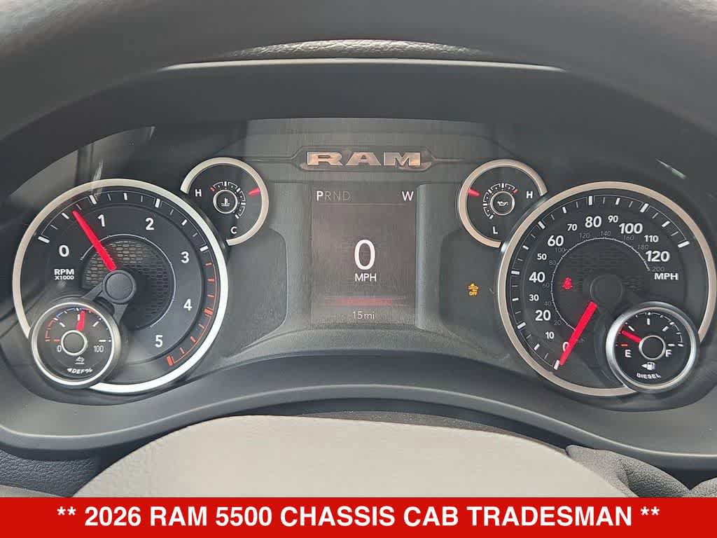 New 2026 RAM 5500 Tradesman AWD/4WD image 29