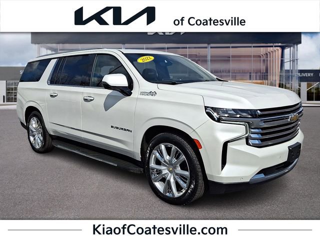 Used 2022 Chevrolet Suburban High Country w/ Max Trailering Package AWD/4WD image 1