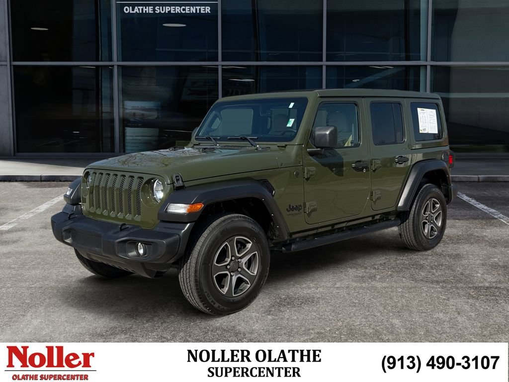Used 2022 Jeep Wrangler Unlimited Sport w/ Sun And Sound Package image 1