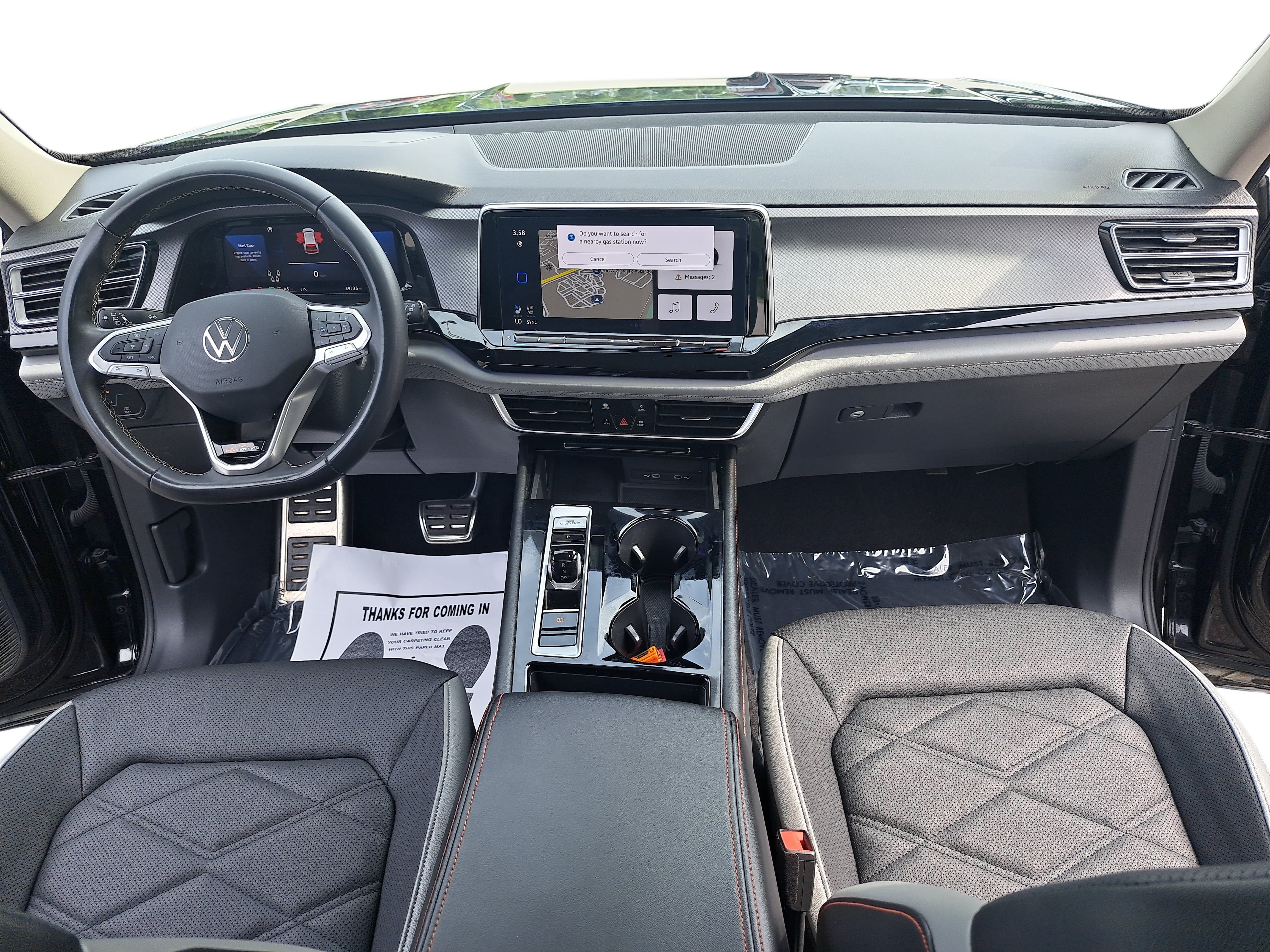 Used 2024 Volkswagen Atlas Peak Edition SEL AWD/4WD image 9