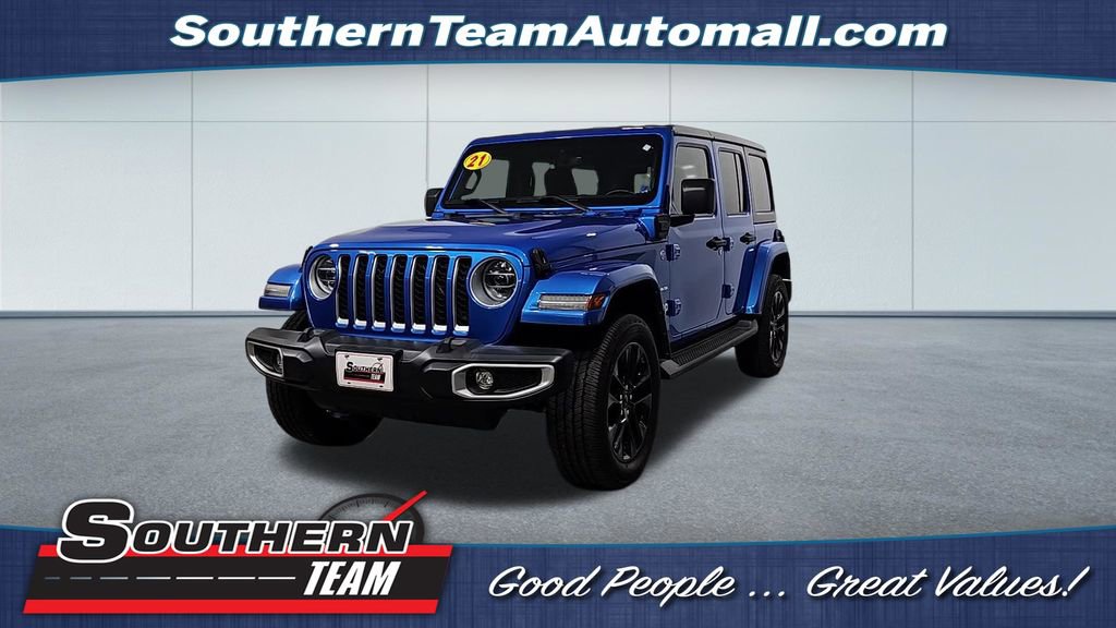Used 2021 Jeep Wrangler Unlimited Sahara image 1