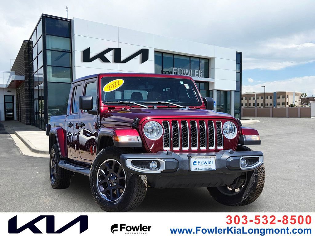 Used 2022 Jeep Gladiator Overland w/ Popular Equipment Package AWD/4WD image 1