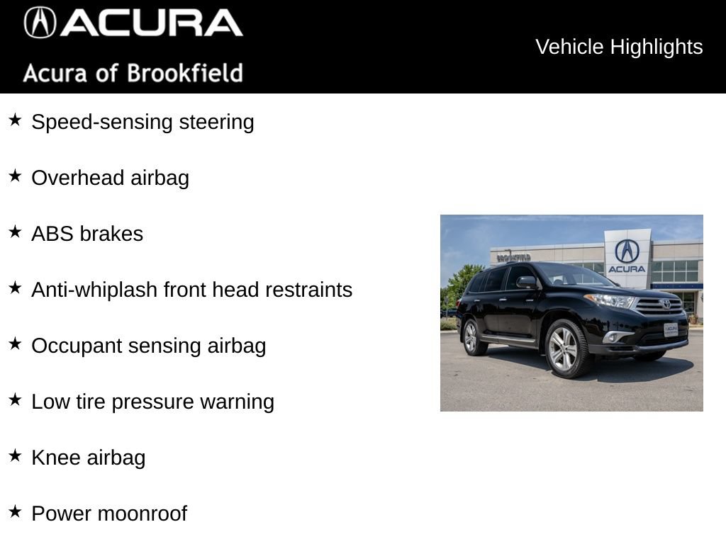 Used 2012 Toyota Highlander Limited w/ Tow Pkg AWD/4WD image 8
